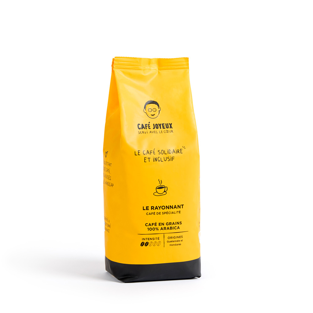Café de spécialité en grains 1KG - Le Rayonnant Café Joyeux - Biais