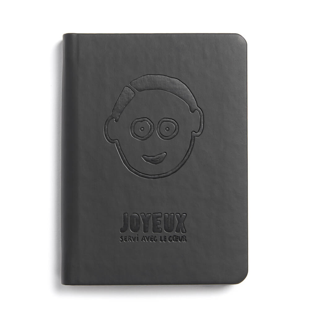 Café Joyeux - Petit carnet à écrire - Vue de face
