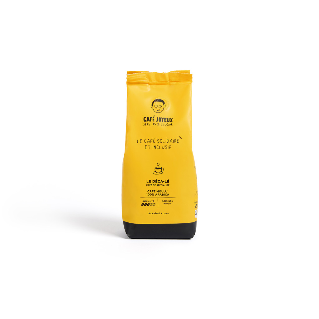 Café moulu N°0 le Déca-lé - 250 Gr