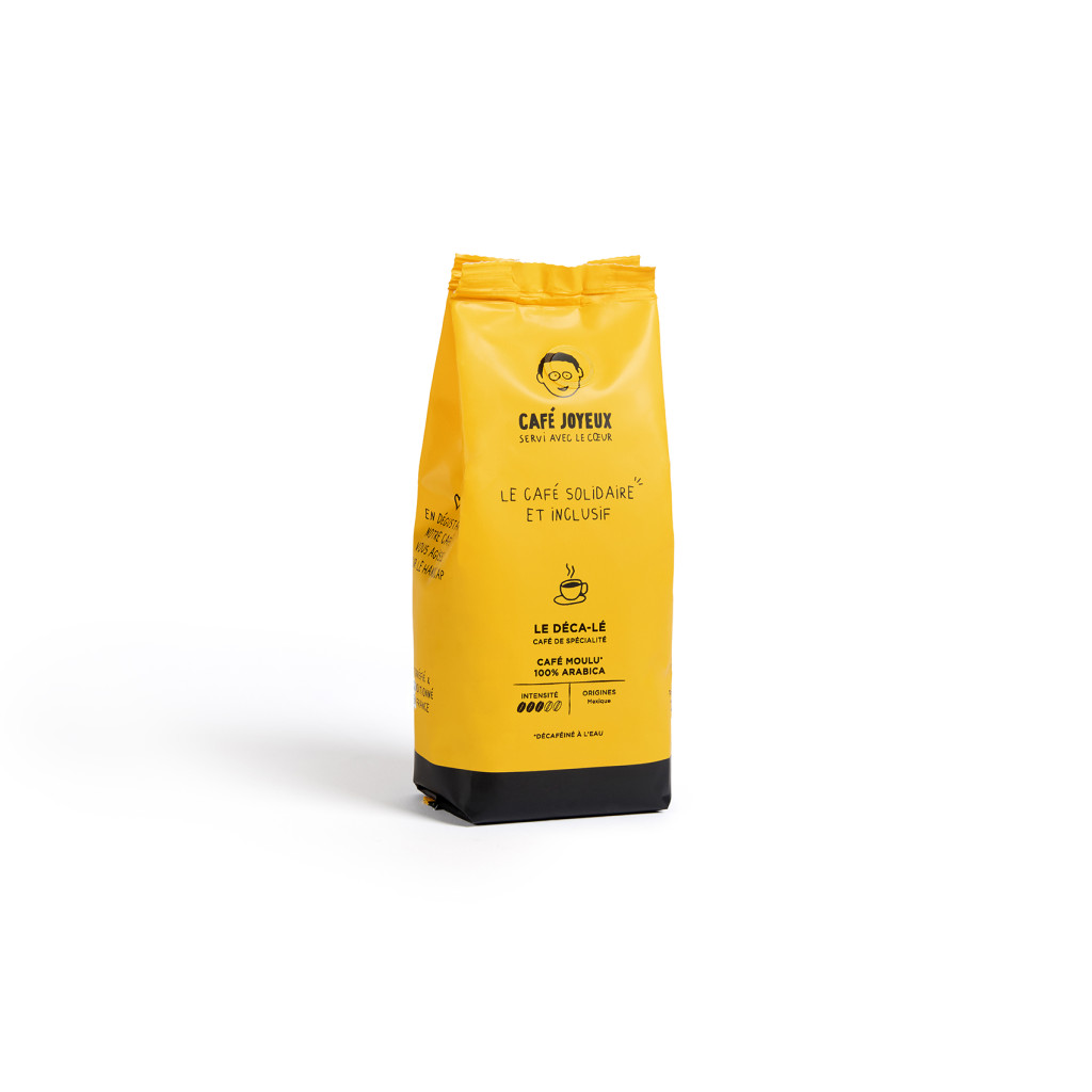 Café moulu N°0 le Déca-lé - 250 Gr - Biais