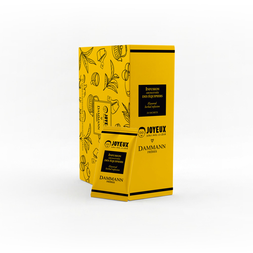 Infusion des équipiers Dammann Frères x Café Joyeux - 24 sachets