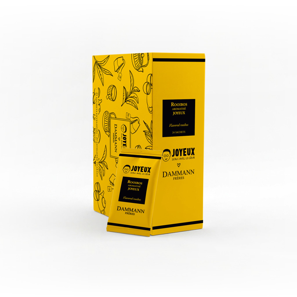 Rooibos Joyeux Dammann Frères x Café Joyeux, 24 sachets